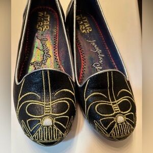 Irregular Choice Darth Vader Star Wars flats